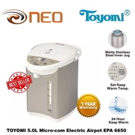 TOYOMI 5.0L Micro-com Electric Airpot EPA 6650