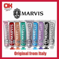 Marvis Toothpaste 85ml/75ml Fluoride Brightening Freshens Breath（original form Italy）