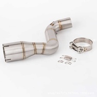 R RC390 DUKE250/390 250/390ADV Motorcycle Modification Remove Drum Middle Exhaust Pipe Exhaust Set