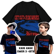 THE SURF TRIBE KIDS' T-SHIRT Latest trendy oversized t-shirt