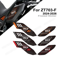 For Zontes ZT703-F ZT 703F 703 F Adventure Motorcycle body fairing Tank Pads Gas Knee Grip Traction 