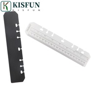 KISFUN A5 A6 A7 Bookmark Straight Ruler Measurement Stationery Transparent Drawing Tool School Flexi