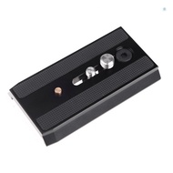 501PL Sliding Quick Release Plate 1/4"-20 & 3/8" Screws for Manfrotto 501HDV 503HDV 701HDV MH055M0-Q