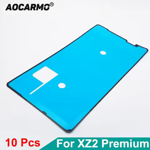 Aocarmo 10Pcs/Lot For SONY Xperia XZ2 Premium H8166 XZ2P Plus Front LCD Display Screen Waterproof Ad