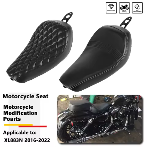 Motorcycle Seat driver Pillion front Saddle Cushion For Harley Iron 883 XL883N XL 883N XL883 48 Spor