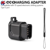 CHINK 4-Pin to Type-C Converter, Fast Charging Waterproof USB-C Bike Charger, Portable LED Indicator