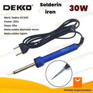 MATA Dekko DCS30 30 Watt Soldering Iron DCS-30 30w Sharp Soldering Iron Tip
