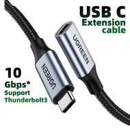 UGREEN USB C Extension Cable USB Type C 3.1 Gen 2 Male to Female Fast Charging & Audio Data Transfer