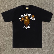 Bape Multi Milo Ape Head Tee Black Original/Baju Kaos A Bathing Ape Authentic