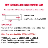 15W 30W 45W Aquarium Filter Ultraquiet External Aquarium Filter Bucket UV Sterilizer Aquarium UV Lam