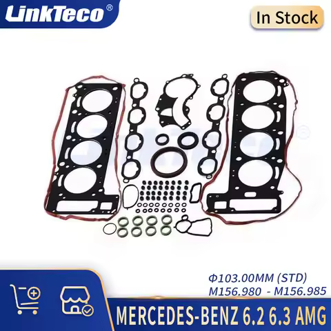 Engine Parts Cylinder Head Gasket Kit Fit 6.2 6.3 L M156 GAS 06-15 V8 AMG For MERCEDES-BENZ C63 CLK6
