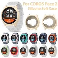 Silicone Case For COROS Pace 2 Smart Watch Soft Casing Screen Protector Frame for COROS PACE 3 Bezel