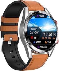 Men's and Women's Smart Watches 1.39 inches Bluetooth Fitness Tracker with Real-time Monitoring Appl