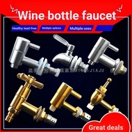 4.10 Glass Bubble Wine Bottle Faucet Sealed Tank Switch Faucet Stainless Steel Copper Water Tank Wine Tank Tank Valve