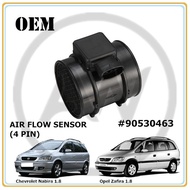 Chevrolet Nabira 1.8 2000-2005 Opel Zafira 1.8 Air Flow Mass Sensor (4 Pin) (90530463)