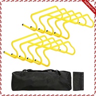 leipupa Detachable Agility Hurdle Multi Part Set Kids Agility Hurdle Storage Bag Included for Outdoo