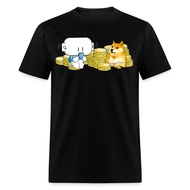 Dogecoin T Shirt Tee Wallstreetbets Doge Coin Crypto Bitcoin T-Shirt