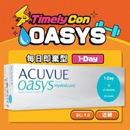 ACUVUE - Oasys 1-Day 每日即棄隱形眼鏡 (BC 9.0) 30P-1.00