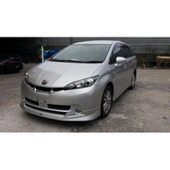 Toyota Wish 2012 - 2009 Modellista ( Body Kit , Bodykit , Skirt , Skirting , Lip ) With Oem Paint