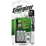 【Energizer勁量】CHVCM4經濟型 電池充電器組 附3號4顆2000mAh充電電池(即買即用)