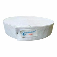 11/2in (4cm) 333A White and Black Rubber