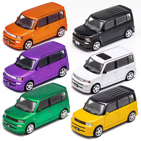 1:64 Toyota Bb Small Proportion Simulation Alloy Static Car Model Miniature Ornaments Boys Gift Toys