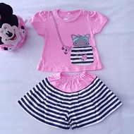 Baby G Collection GFD1650 Mouse Striped Set