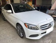 【中古車嚴選】2017年 BENZ C300 滿滿的配備 摸門 全景