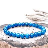 深語。素串 手串 細品歲月 療癒 加強表達能力 l 藍磷灰石 l