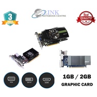 3D Card/Graphic Card GT 450 / 460 / 470 / 750 1GB or 2GB or 4GB DDR3 - DDR5 GRAPHIC CARD