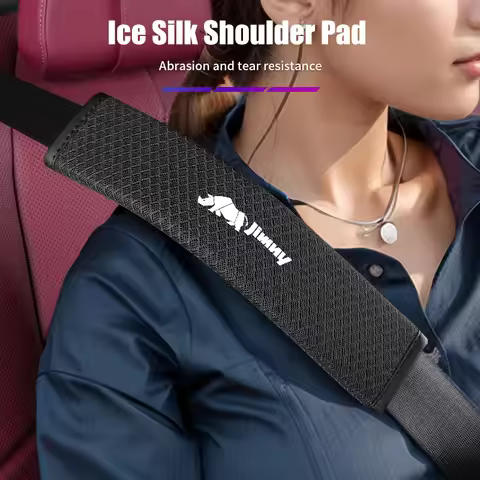Auto Seat Belt Shoulder Pad Car Accessories Storage For Suzuki Vitara FronX Swace Across XBEE S-Pres