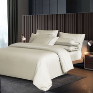 ( Fitted Sheet Set ) Canopy Cotton USA™ Elegant Hotel Style (Inc Fitted bedsheet Pillow case Bolster