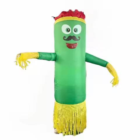 Magic Alien Halloween Funny Swinging Man Inflatable Party Clothes Funny Wave Inflatable Swinging Man