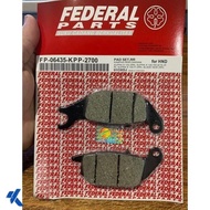 BRAKE SHOE REAR BRAKE PADS SATRIA FU 150 06435-KPP FEDERAL