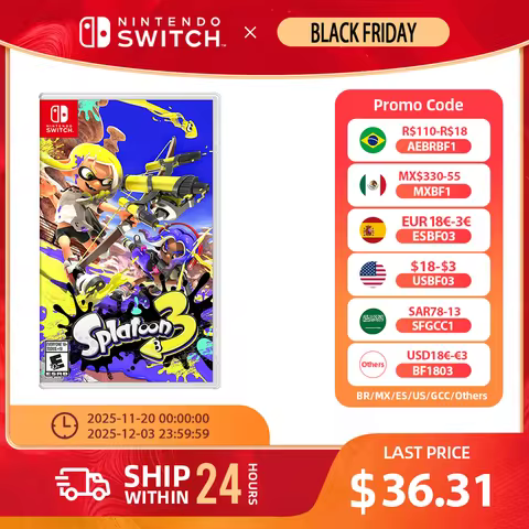 Splatoon 3 - Nintendo Switch Game Deals 100% Official Original Physical Game Card Action Multiplayer