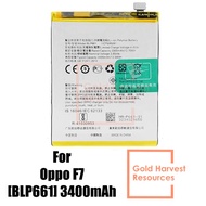 GHR Compatible For Oppo F7 F7 BLP661 Battery 3400mAh