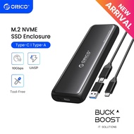 ORICO M.2 NVME SSD USB-C Enclosure 10Gbps