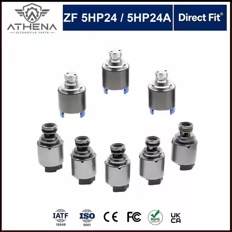0501314477 0501314478 ZF 5HP24 5HP24A Transmission Solenoid Valve Kit Fit BMW 740i 525i X5 Jaguar XJ