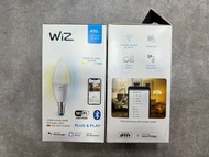 【全新行貨 門市現貨】WiZ Wi-Fi 智能LED燈泡 - 40W C37 E14