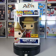 (R&G2H) Funko POP Back to the Future - Marty Mcfly Exclusive (816) with Boss Protector