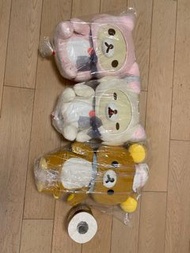 鬆弛熊 大公仔 貓 set