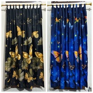 PACKAGE 3PCS Minimalist Door and Window Curtains 90x200cm Thick Durable Room Door Curtains Room Divi