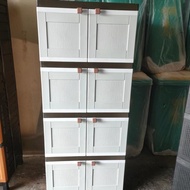 4-tier plastic cupboard/Club cupboard/Large 4-tier plastic cupboard Club gjah
