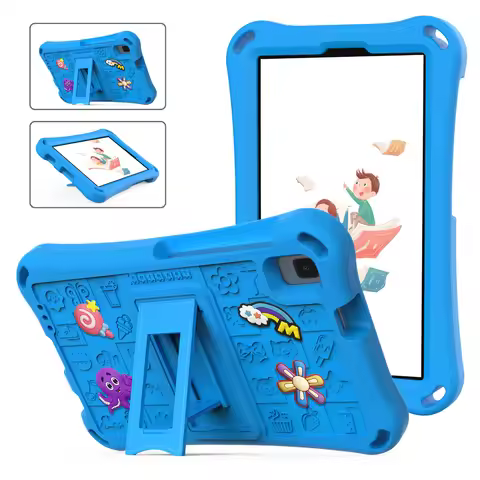 Kids Soft Case for Samsung Galaxy Tab A 8.0 SM-T290 A7Lite T220 A9 X110 8.7 inch Cartoon Hi baby EVA