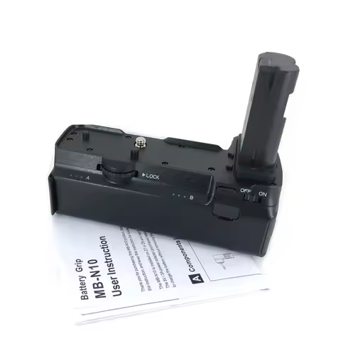 Battery Holder Vertical Grip for Nikon Z5 Z6 Z7 II Z5II Z6II Z7II Camera for 2pcs EN-EL15C EN-EL15A