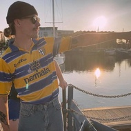 Hernan Crespo #9 AC Parma Home 1998/1999 Official Merchandise Resmi Jersey Original Authentic Footba