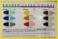 ♉ ۵ ↚ Boysen latex color paint 1/4 Liter