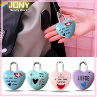 JONY Number Password Combination Lock Creative Travel Suitcase Digits Code Padlock