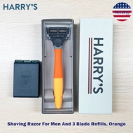 Harrys® Shaving Razor For Men And Blade Refills ชุดมีดโกน มีดโกนหนวด สำหรับผู้ชาย ใบมีด 5 ชั้น