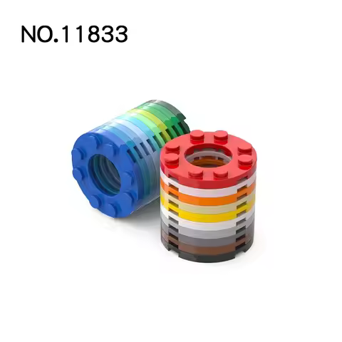 20pcs MOC monta particelle 11833 4x4 per blocchi di costruzione parti mattoni fai-da-te modello sfus